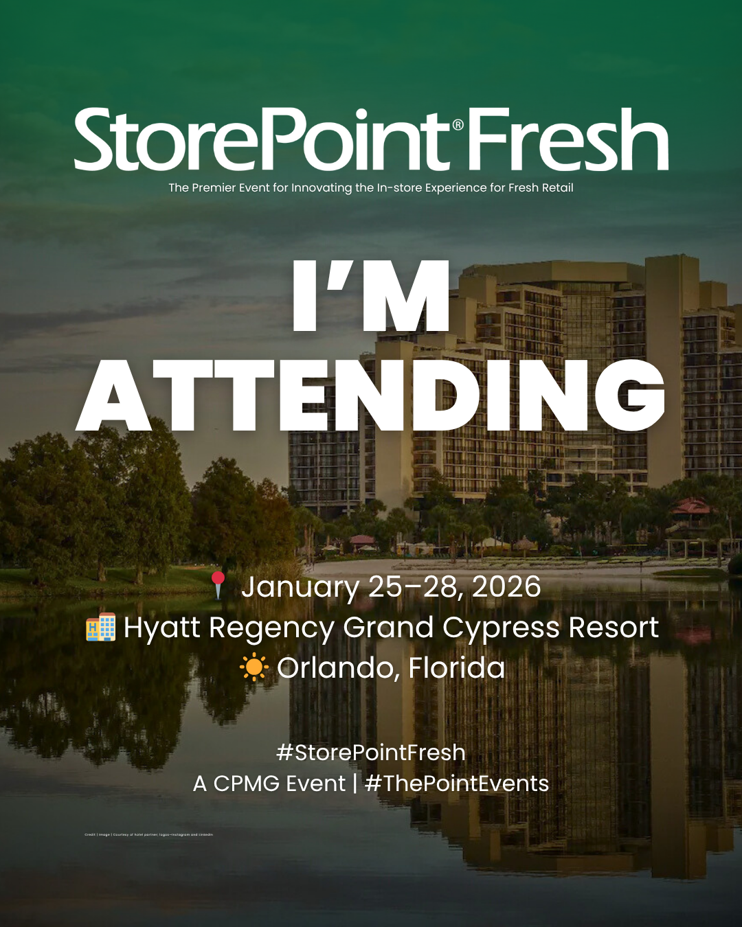 StorePoint Fresh 2026 I'm Attending 1080 x 1350